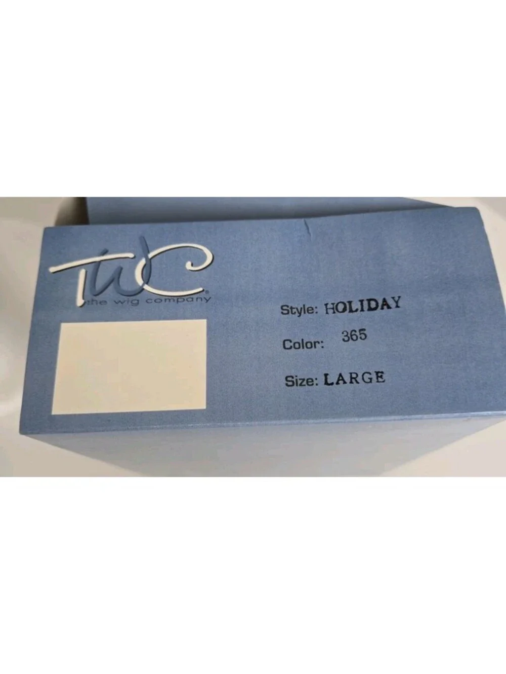 TWC Fashion Basics Holiday Color 365 Size Large Wig Curly Salt and Pepper